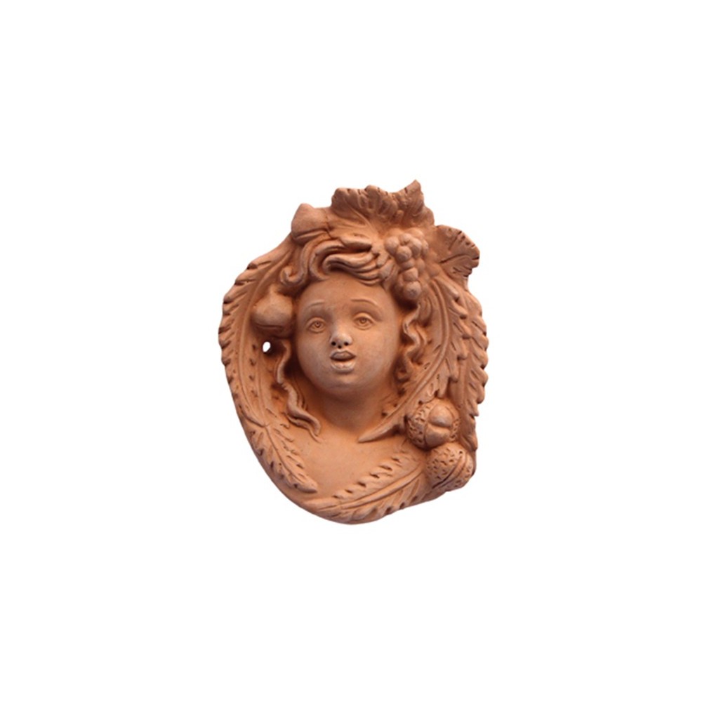 Maschera Autunno in Terracotta