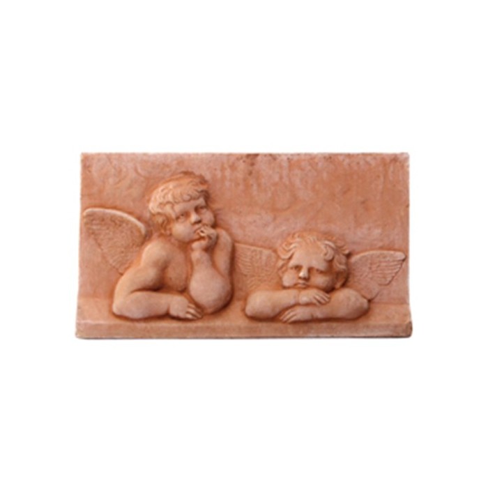 Michelangelo's Cherubini Panel in Terracotta