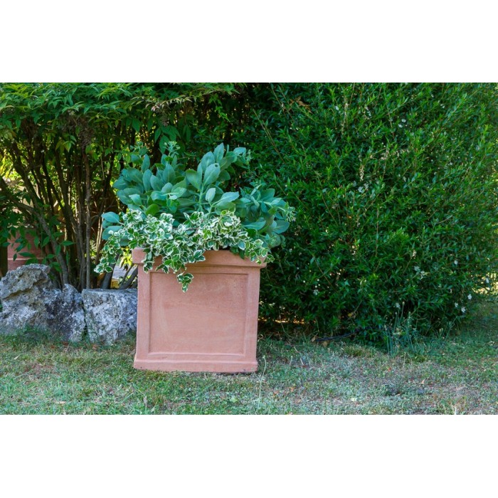 Smooth Impruneta Terracotta Cube