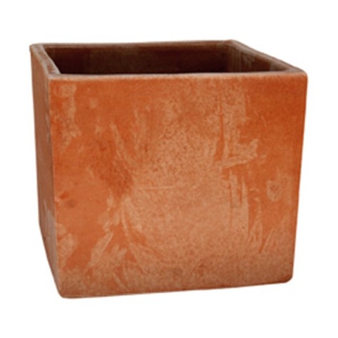 Quadrato Liscio in Terracotta