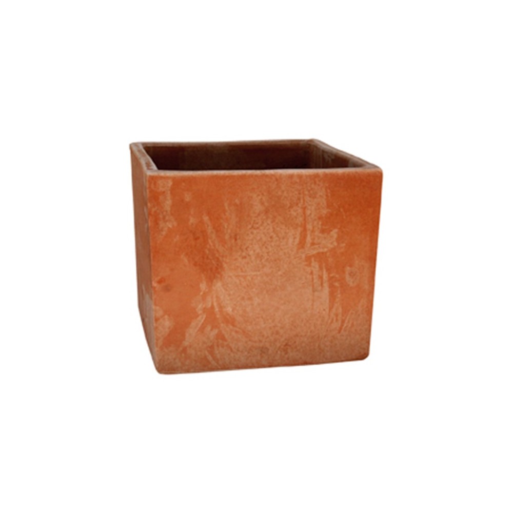 Quadrato Liscio in Terracotta