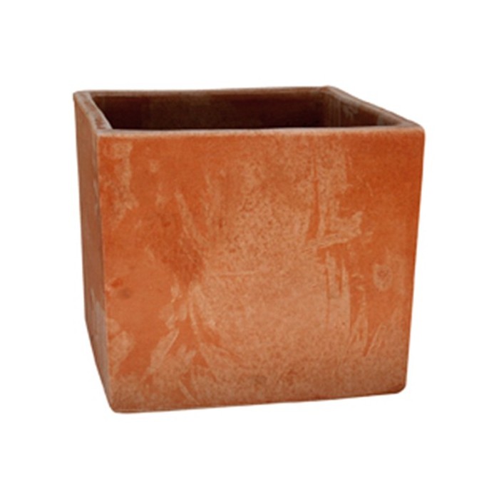 Quadrato Liscio in Terracotta