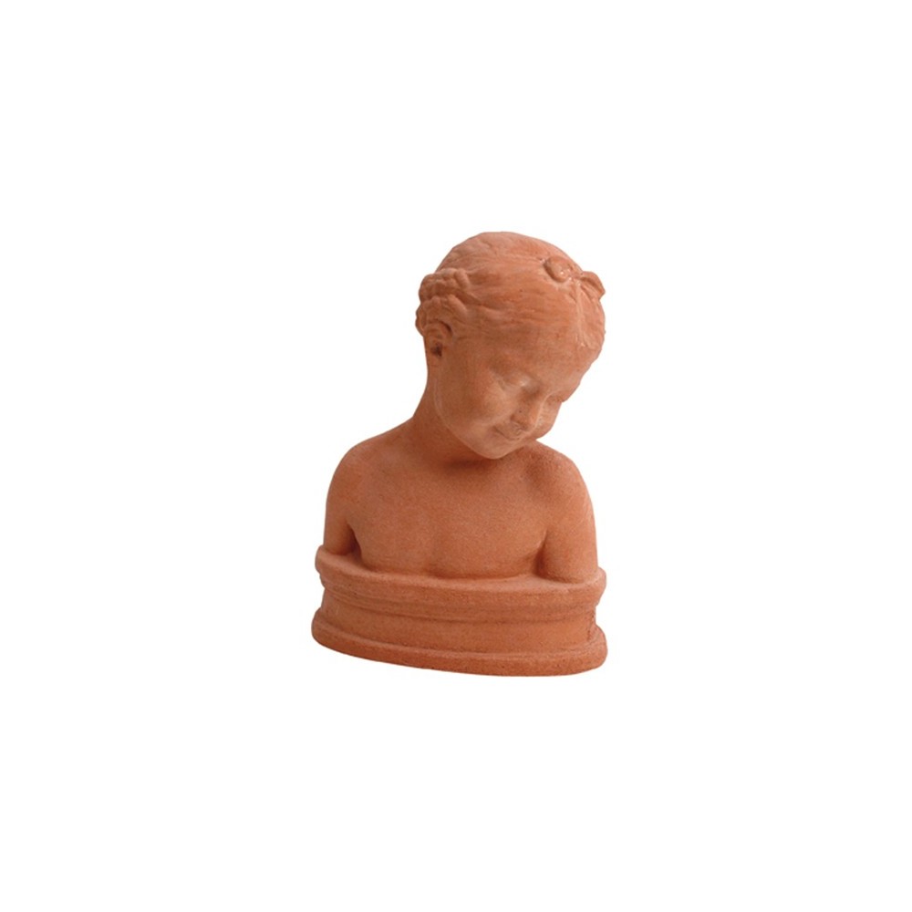 Girl Bust Pampaloni in Terracotta