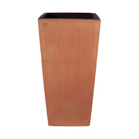 Smooth Square Impruneta Terracotta Pot