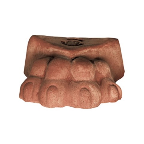 Piedino Lavorato in Terracotta