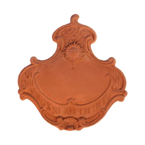 Meridiana Decorativa in in terracotta