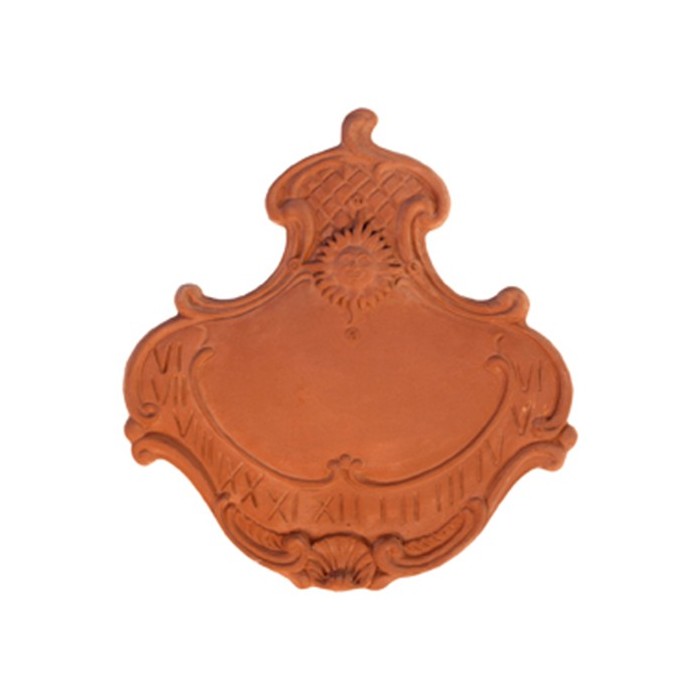 Meridiana Decorativa in in terracotta