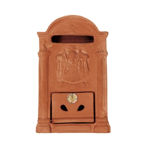 Mailbox with Terracotta Registers