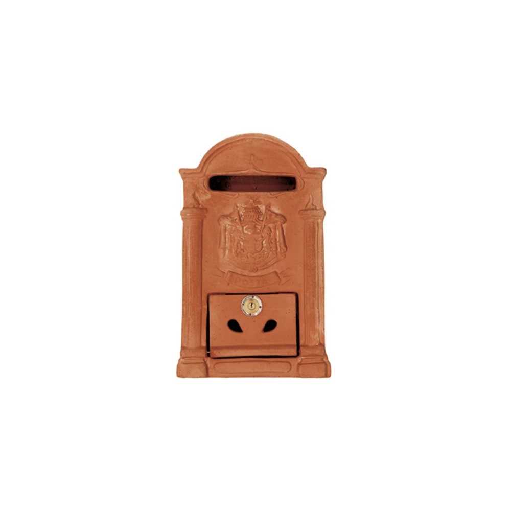Cassetta della Posta con Regie Poste in Terracotta
