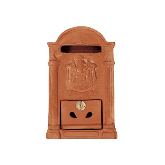 Cassetta della Posta con Regie Poste in Terracotta