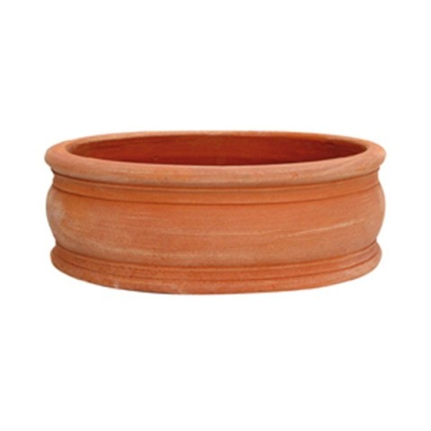 Ovale liscio in terracotta | Terrecotte Cestenoli
