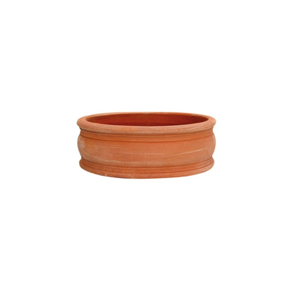 Ovale liscio in terracotta | Terrecotte Cestenoli