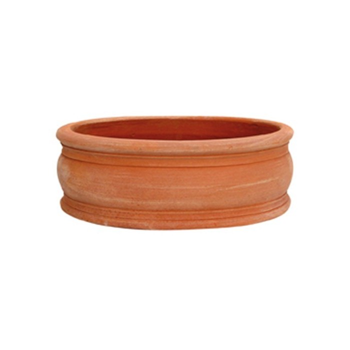Ovale liscio in terracotta | Terrecotte Cestenoli