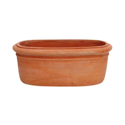 Ovale liscio in terracotta | Terrecotte Cestenoli