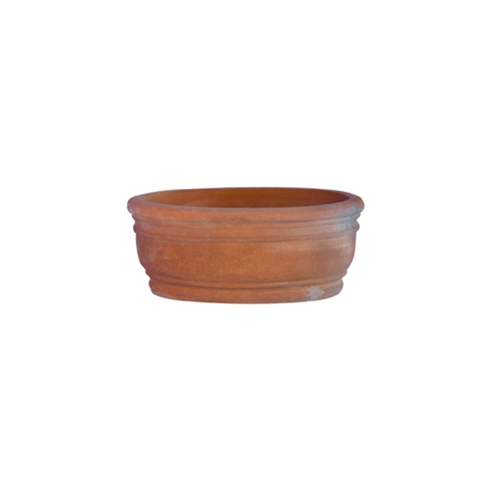 Ovale liscio in terracotta | Terrecotte Cestenoli