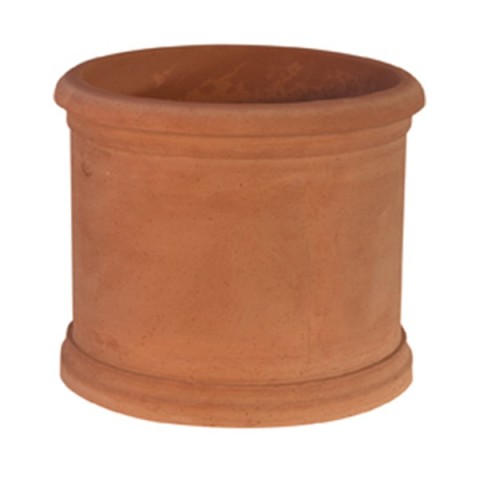 Cilindro Liscio in Terracotta