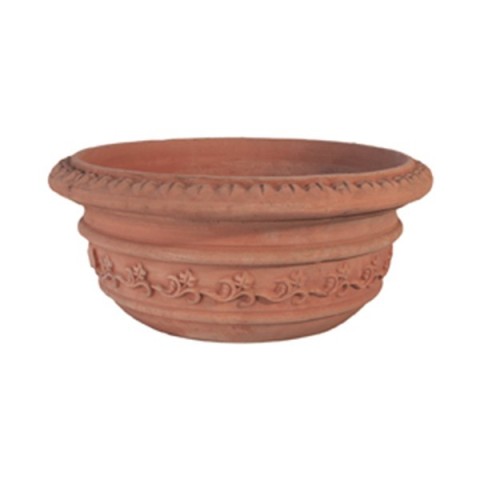 Ciotola Lavorata in terracotta d'Impruneta