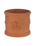 Cilindro con Limoni in Terracotta