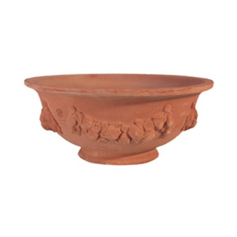 Ciotola festonata in terracotta