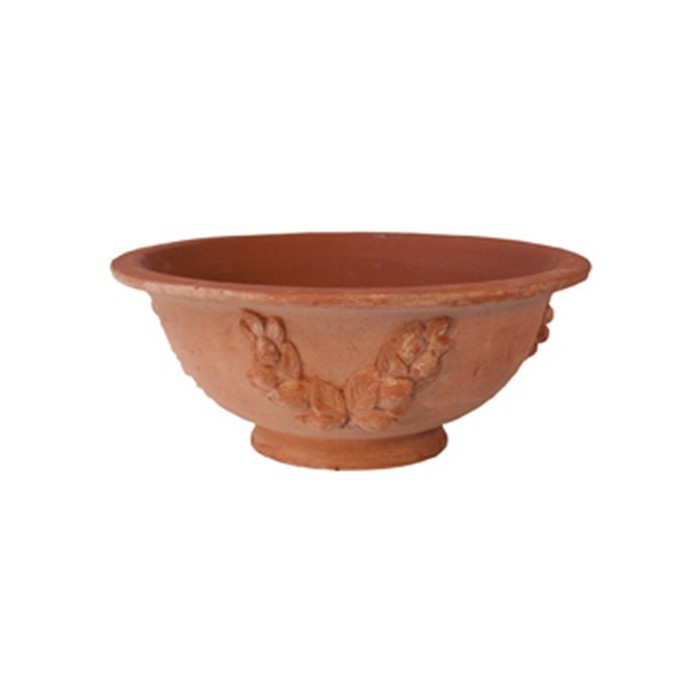 Ciotola con limoni in terracotta