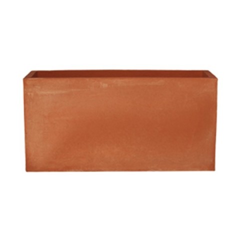 Cassetta liscia moderna in terracotta | Terrecotte Cestenoli