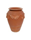 Portaombrelli festonato a tornio in terracotta | Terrecotte Cestenoli