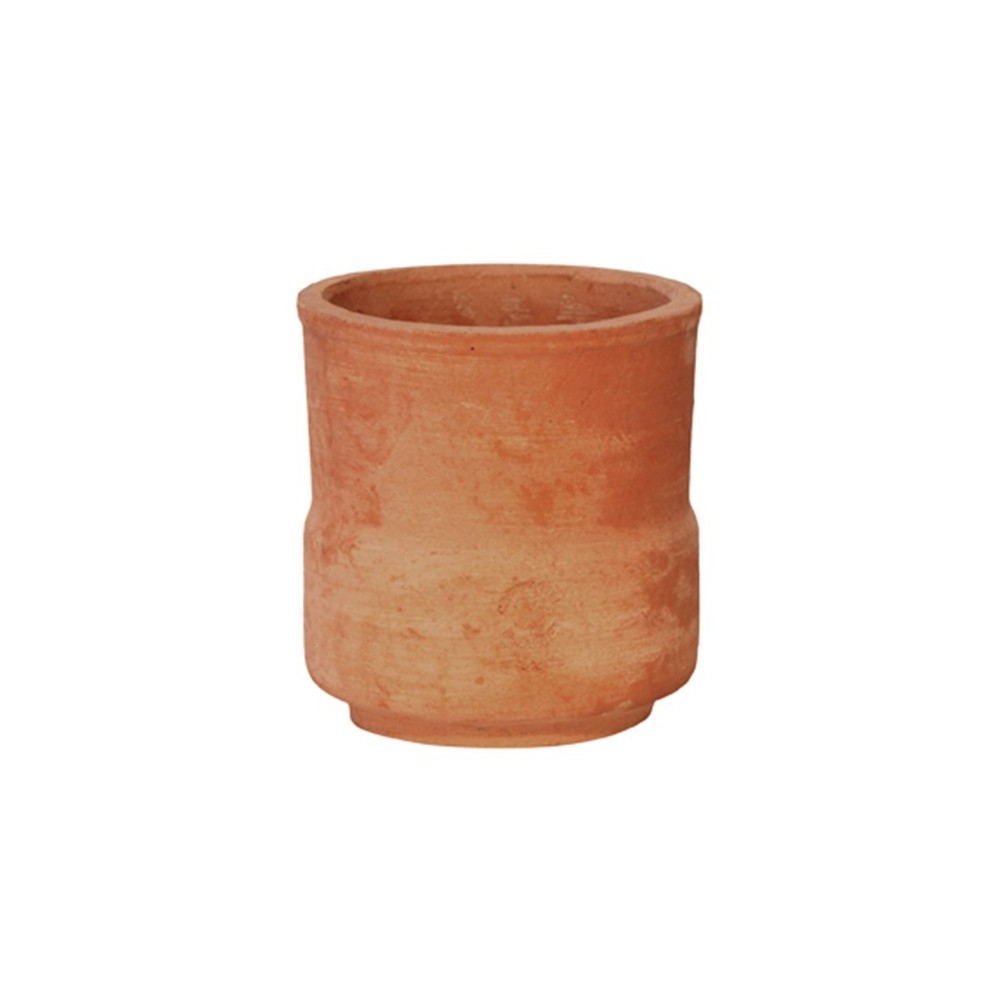 Vasetto mignon cilindrico in terracotta | Terrecotte Cestenoli