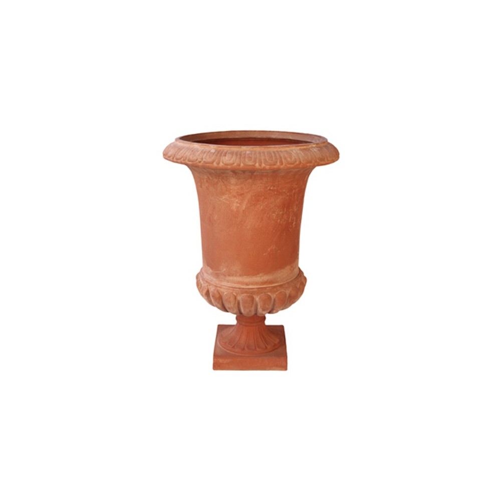 Terracotta Chalice Vase