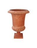 Terracotta Chalice Vase