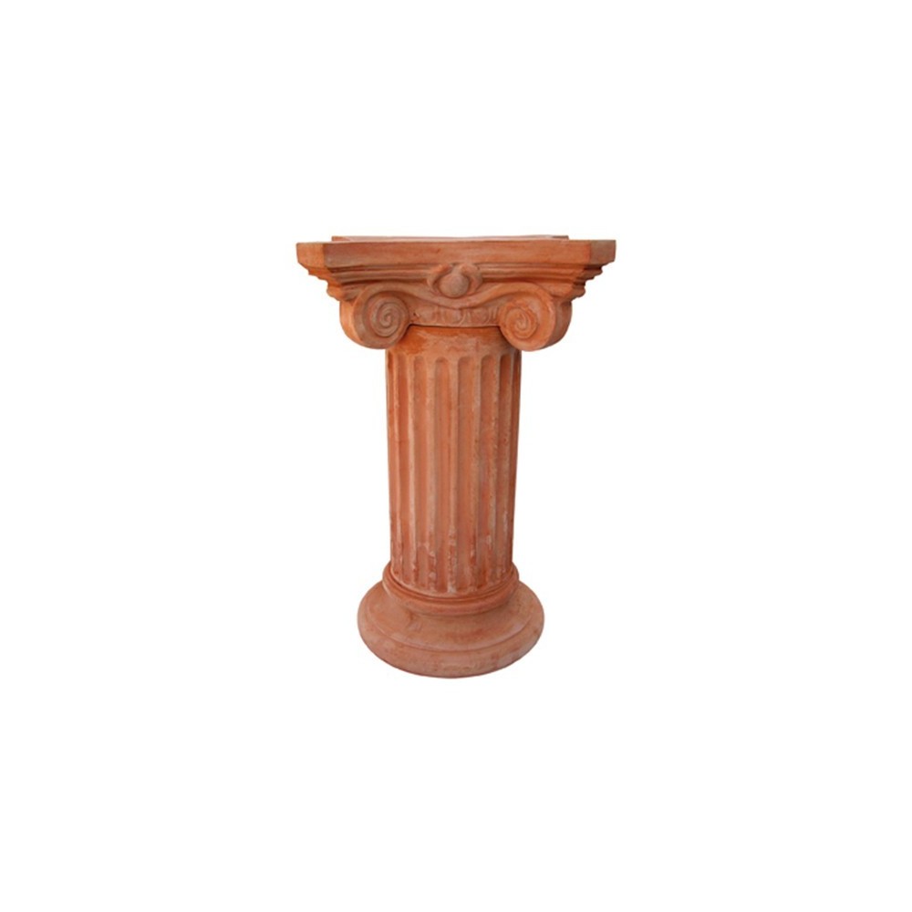 Colonna Ionica in terracotta