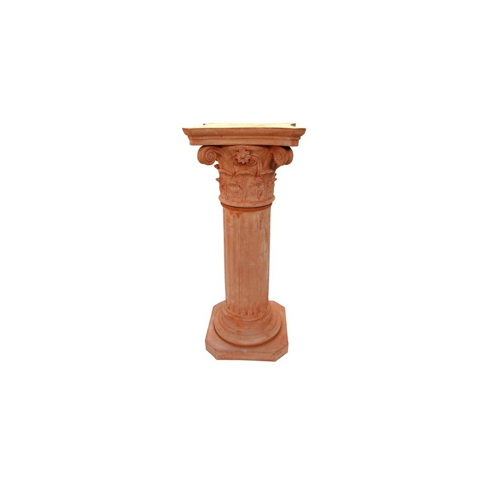 Colonna corinzia in terracotta