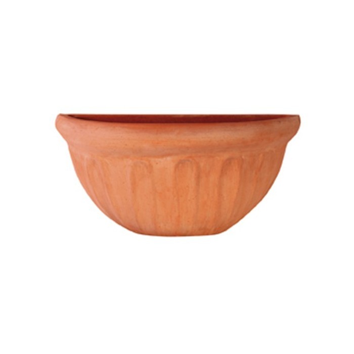 Fontana a parete in terracotta