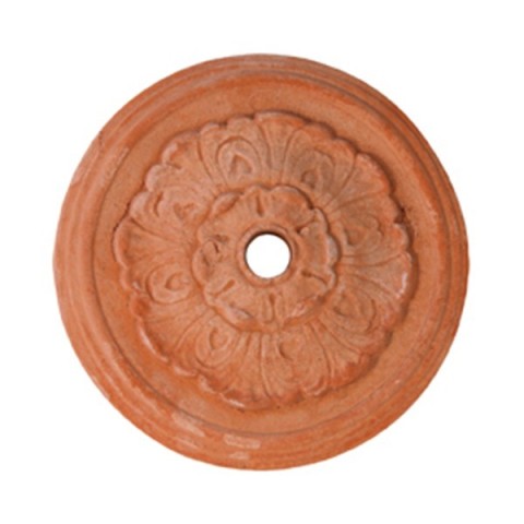 Rosone per fontana in terracotta