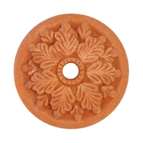 Rosone per fontana in terracotta