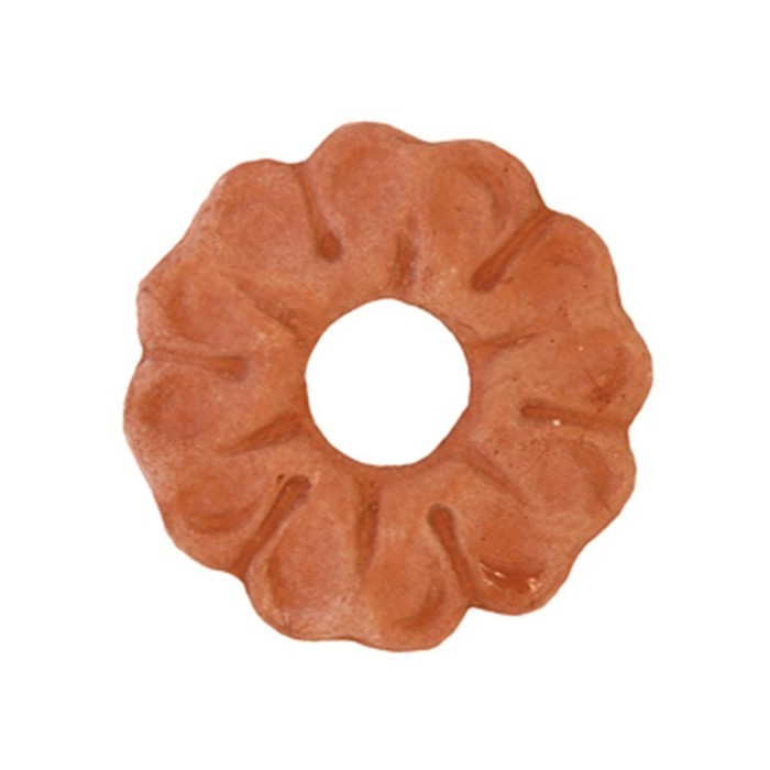 Rosetta piccola in terracotta