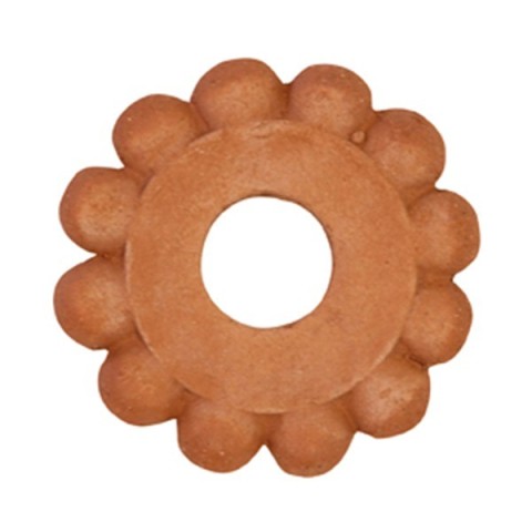 Rosetta piccola in terracotta