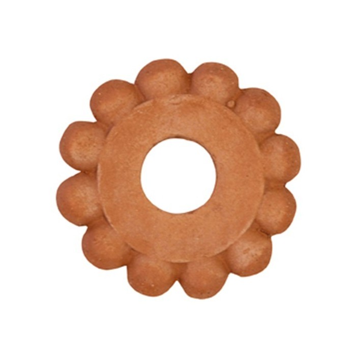 Rosetta piccola in terracotta