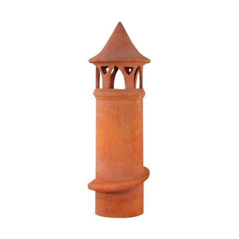 Comignolo in terracotta d'Impruneta