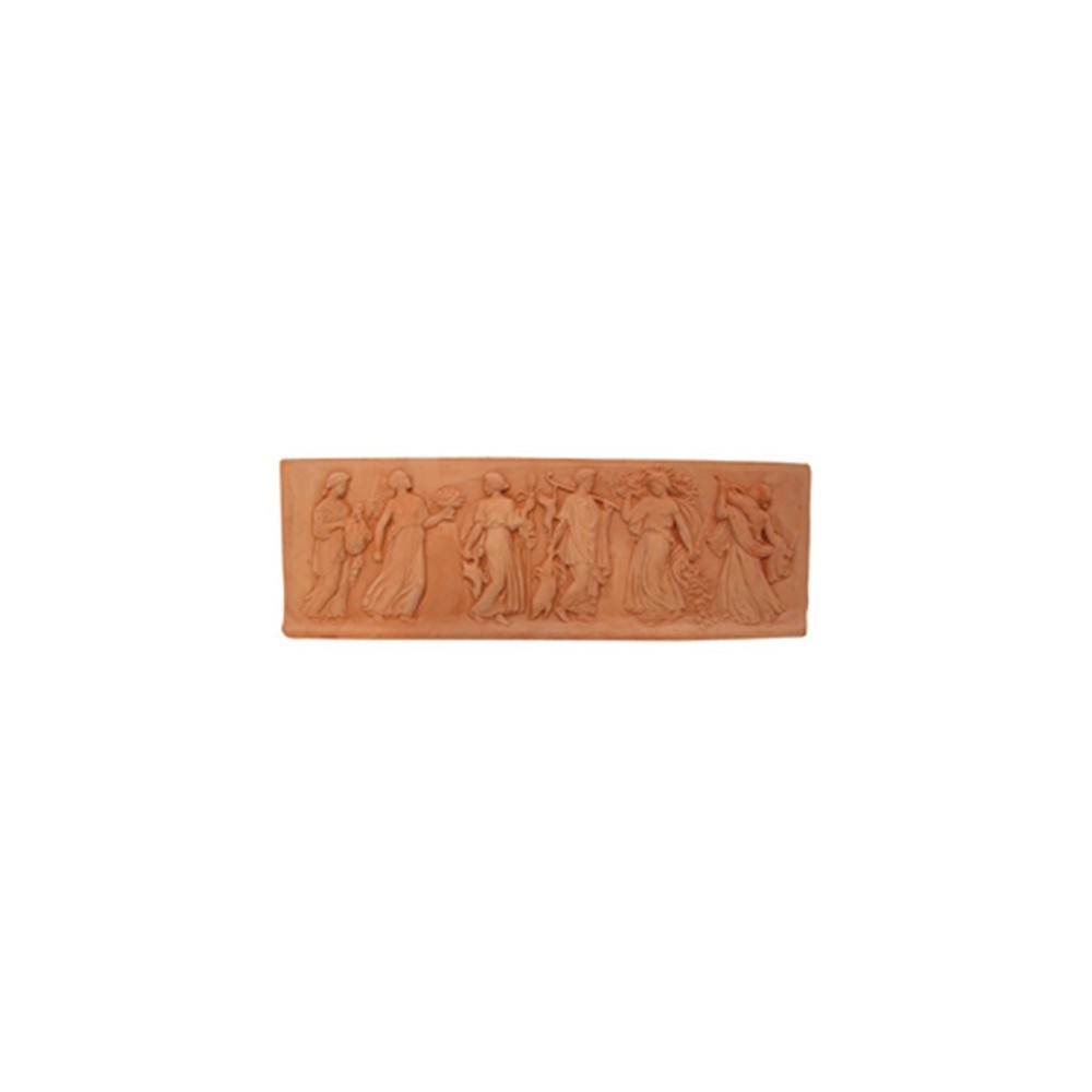 Pannello della cacciagione in terracotta | Terrecotte Cestenoli