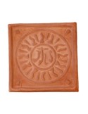 Mattonella IHS in terracotta | Terrecotte Cestenoli