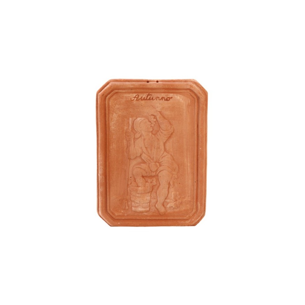 Pannello Autunno in terracotta