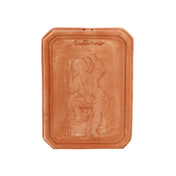 Pannello Autunno in terracotta