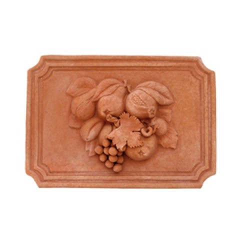 Pannello frutta in terracotta | Terrecotte Cestenoli