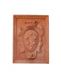 Stemma medici con cornice in terracotta | Terrecotte Cestenoli