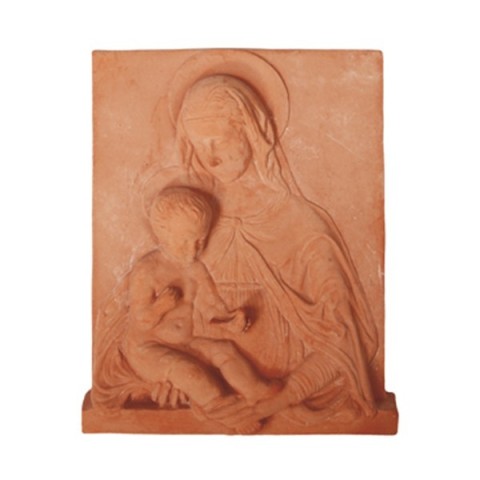 Madonna con uccellino in terracotta | Terrecotte Cestenoli
