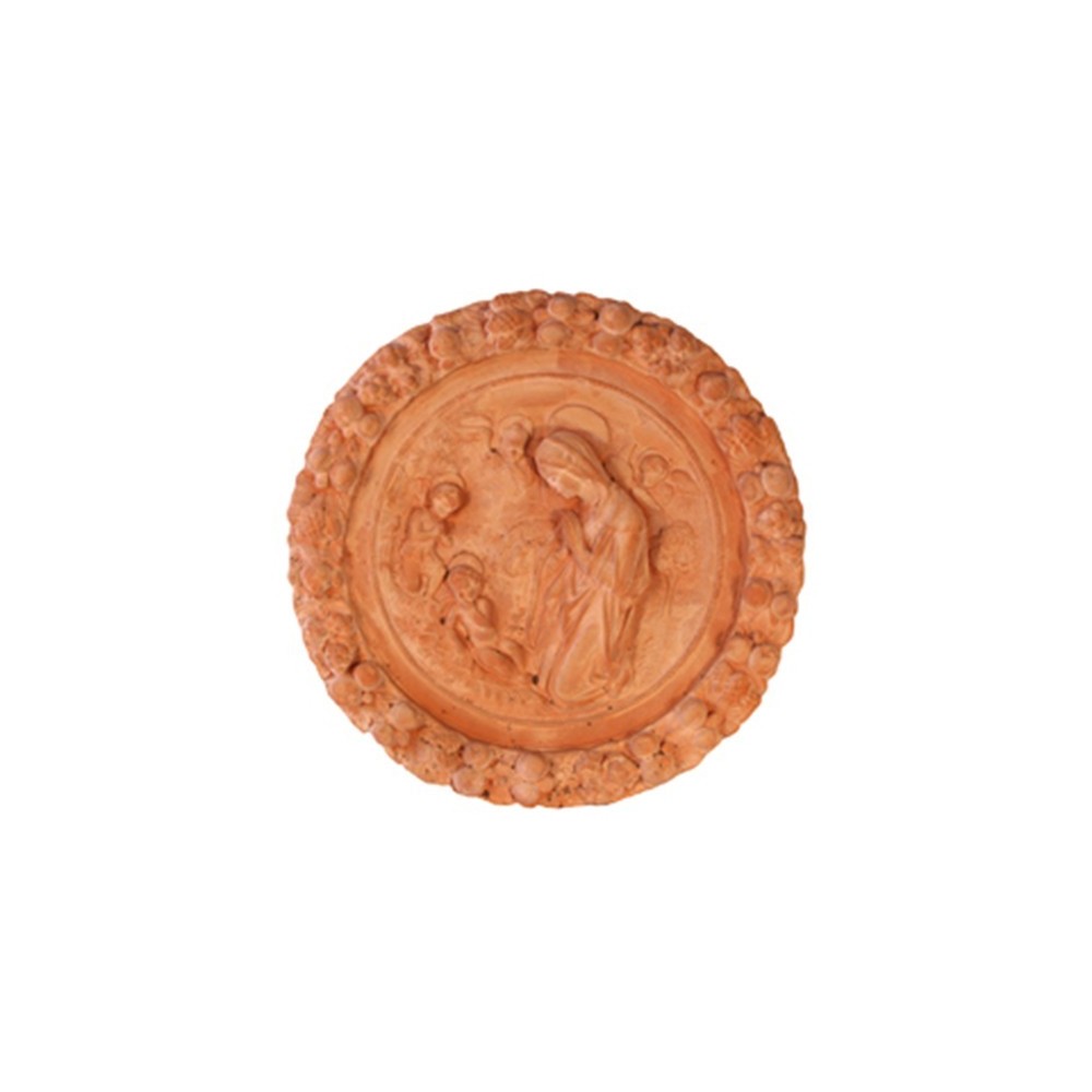 Madonna di Robbiana in terracotta