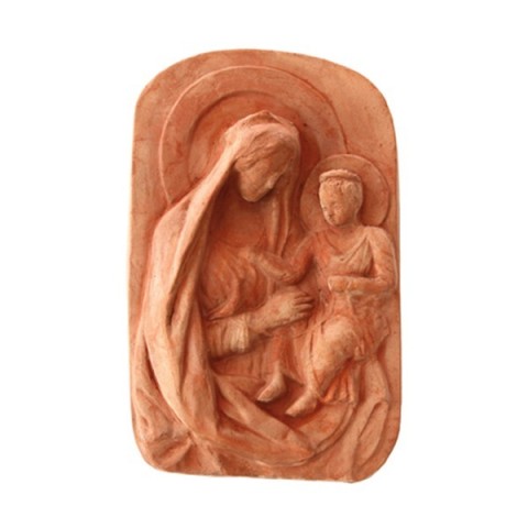 Madonna con bambino in terracotta | Terrecotte Cestenoli