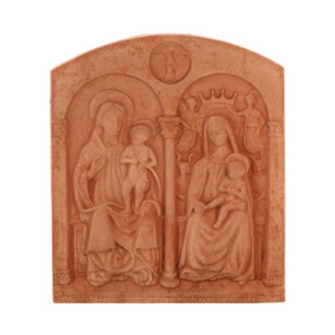 Madonna con bifora in terracotta