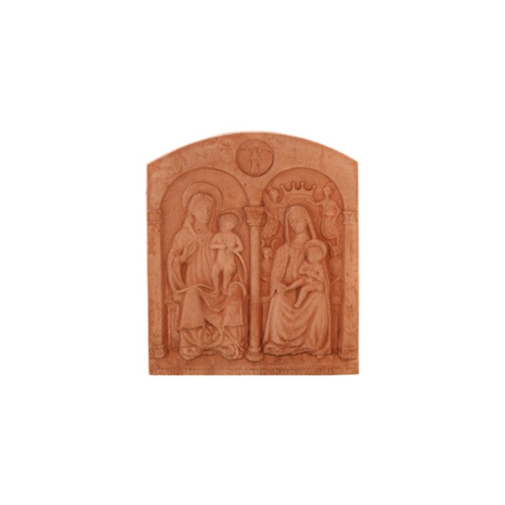 Madonna con bifora in terracotta
