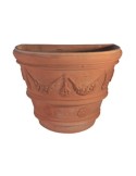 Vaso a Parete Festonato in Terracotta d'Impruneta
